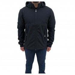 BOSS Classic Jacket Navy Blue Green Logo